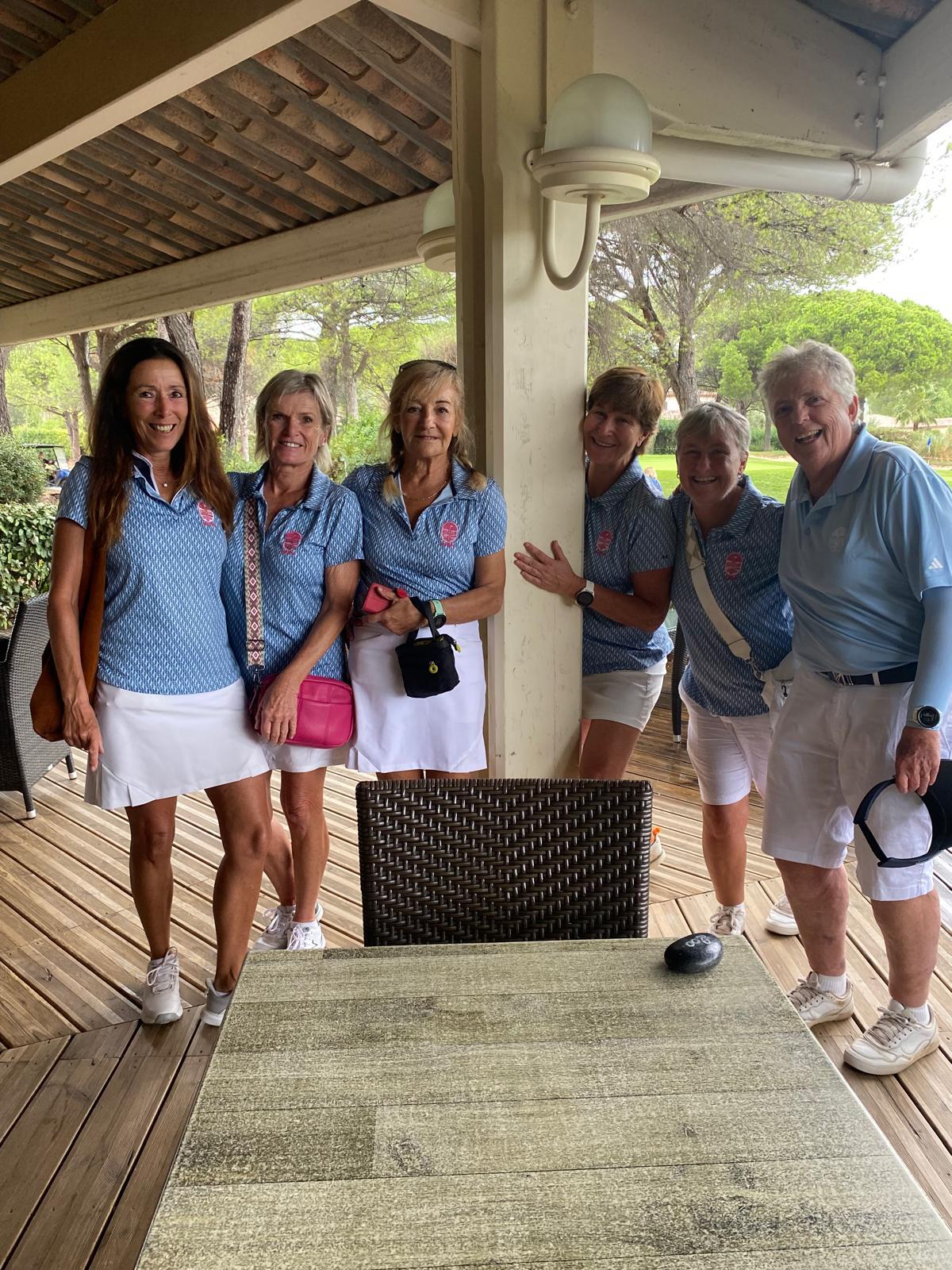 Interclub féminin au golf de L'Estérel